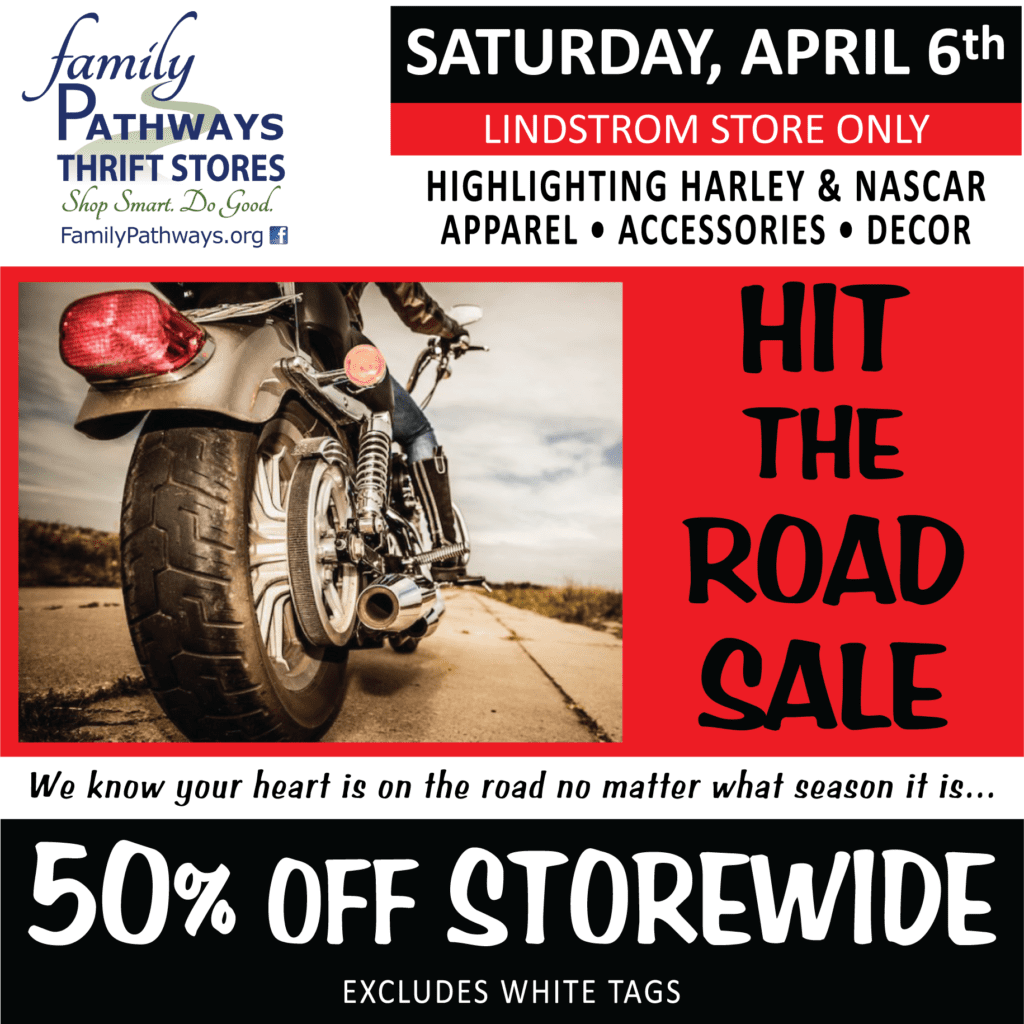 Hit the Road Sale Family Pathways